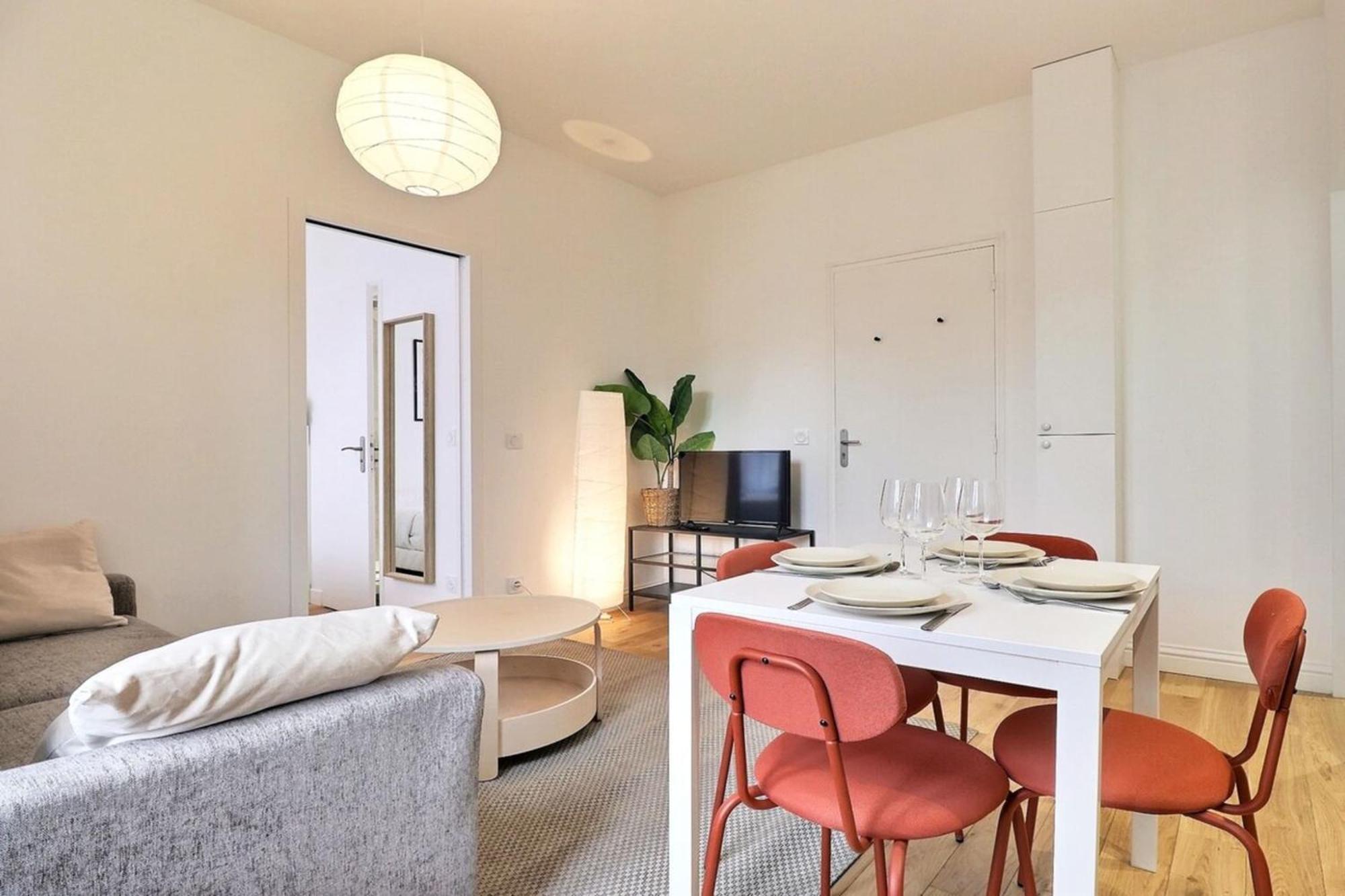L'Origami - Lovely Newly Renovated Apartment With Garage - Вильорбан Екстериор снимка